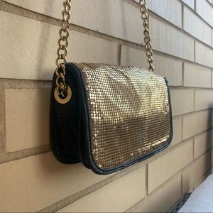 Badgley Mischka Gold Chain Crossbody ✨